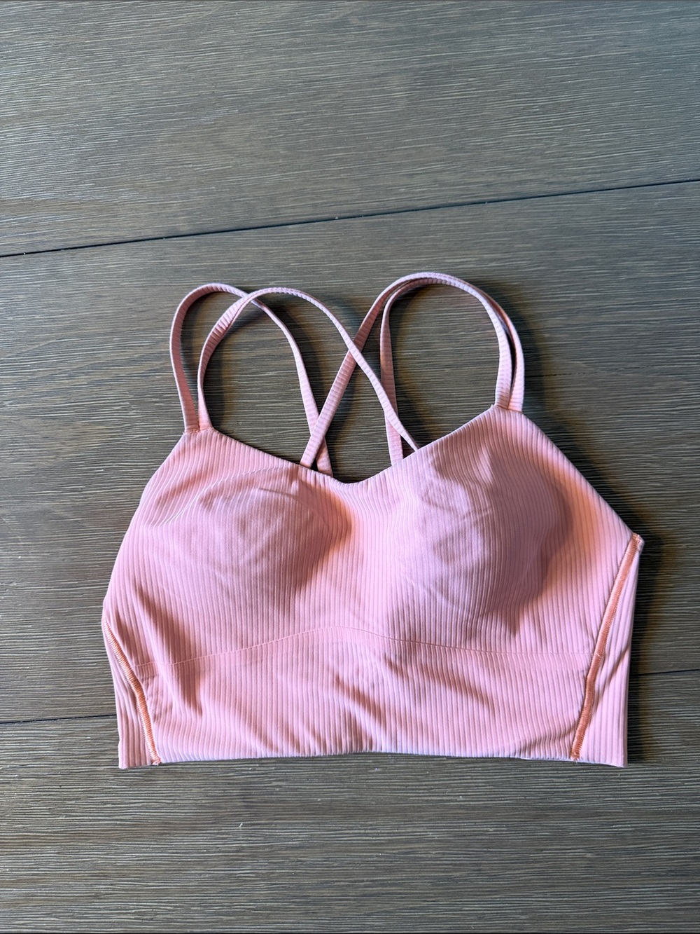 Lululemon align  Cross-Back Pink sports bra